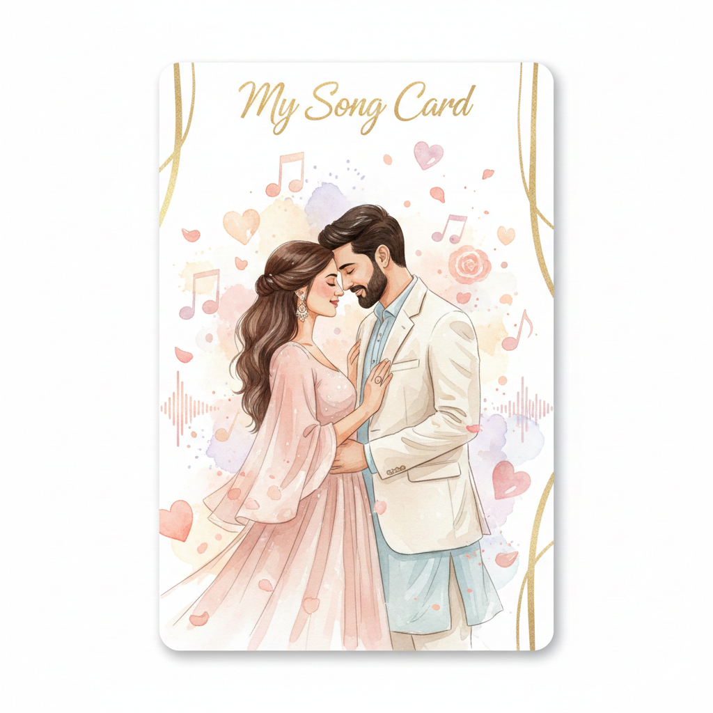 Happy Anniversary - My Song Card