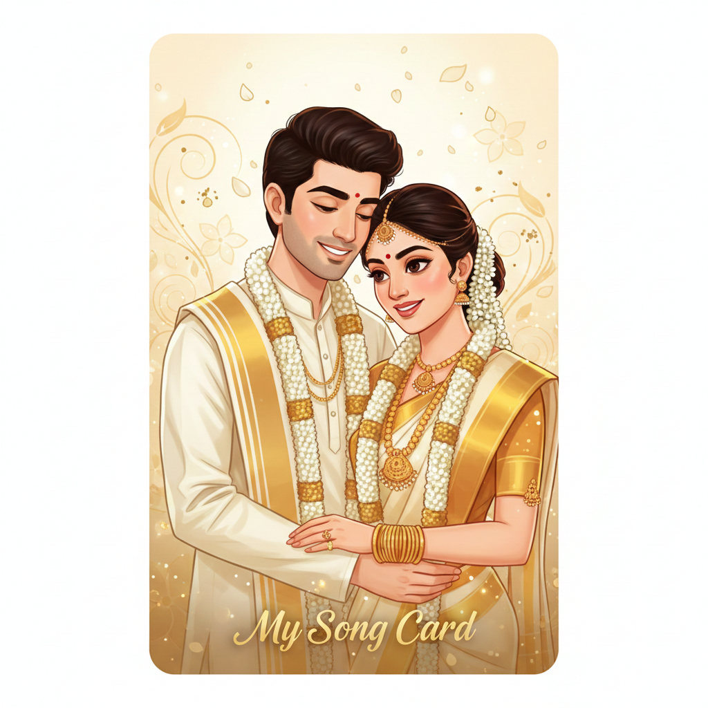 Wedding Invitation - My Song Card