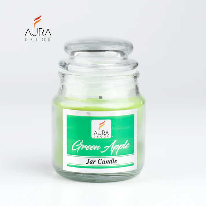 Aura Decor Candels Lid Jar Candle