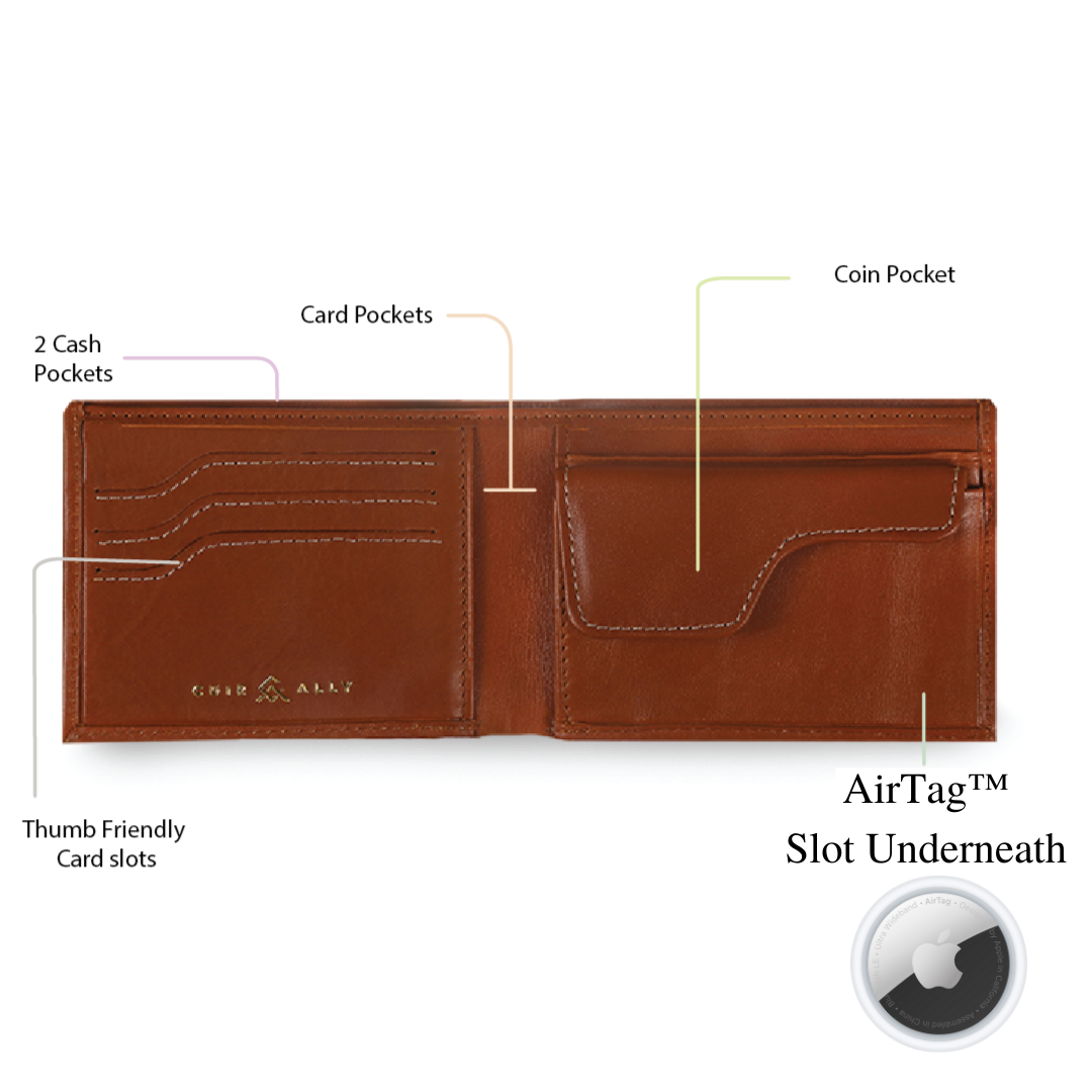 (AirTag Compatible) Explorer Smart Wallet