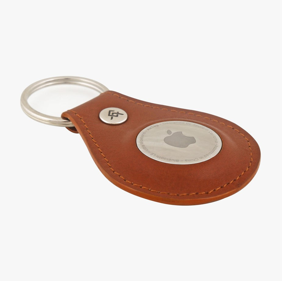 Air Tag Holder Key Chain Cuir Ally Smart Goods