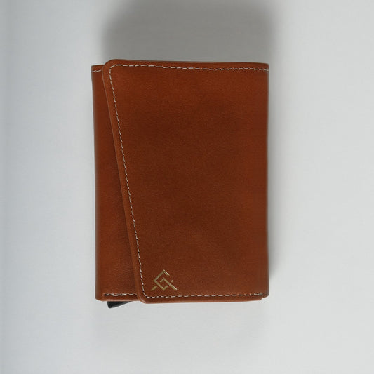 Card Stacker Tri-Fold Wallet Cuir Ally