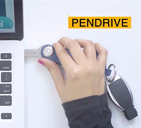 Clavis Leather Key Holder (Customisable) - Cuir Ally Smart Goods