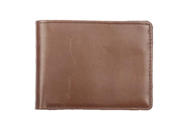 Copy of Sleek Ultra Slim Leather Wallet Cuir Ally Smart Goods