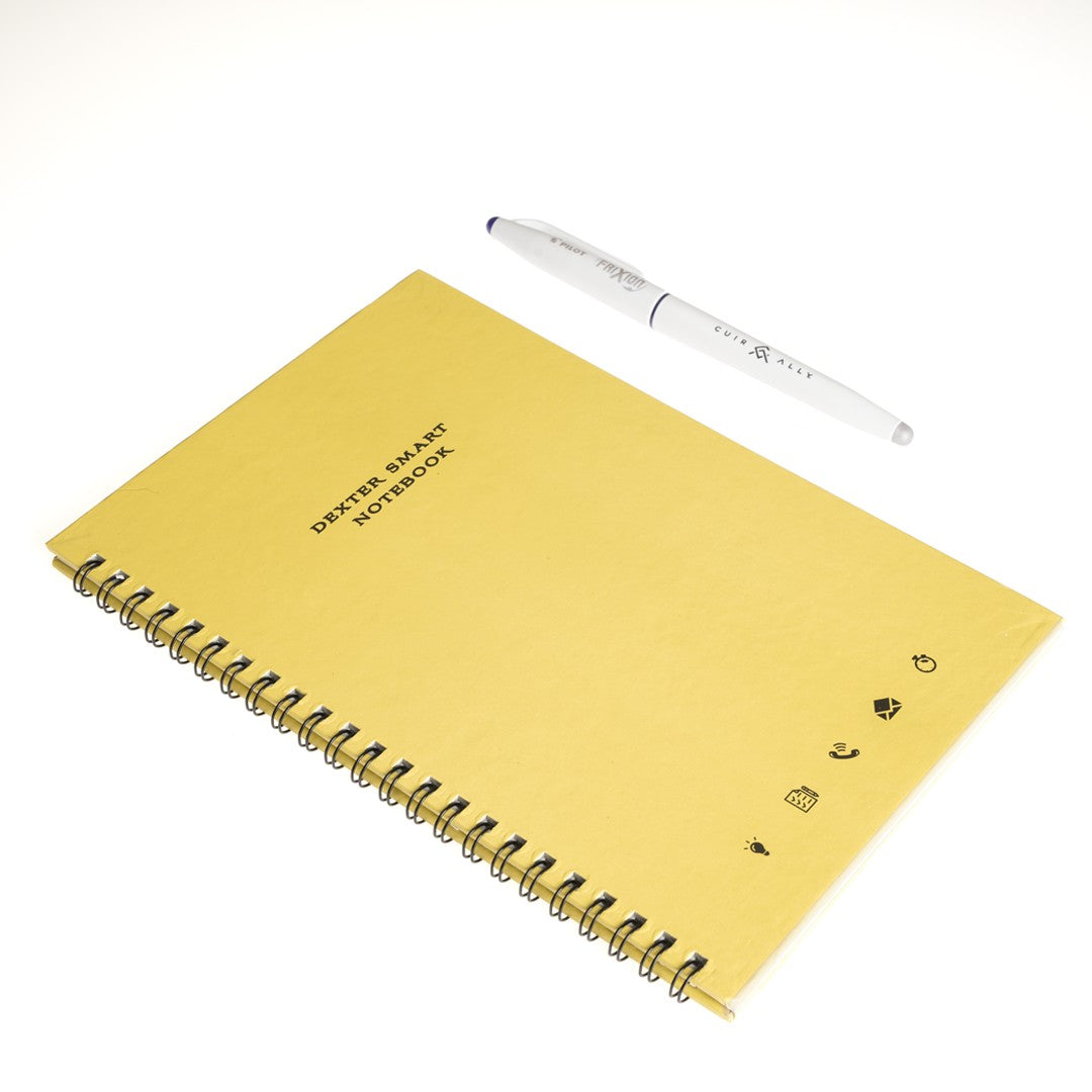 Dexter Erasable & Reusable Eco-Friendly Notebook Cuir Ally