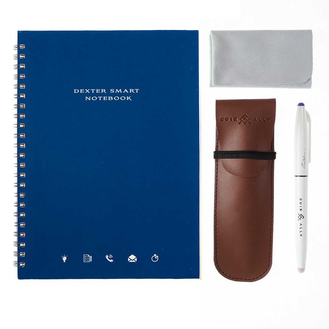 Dexter Erasable & Reusable Eco-Friendly Notebook Cuir Ally