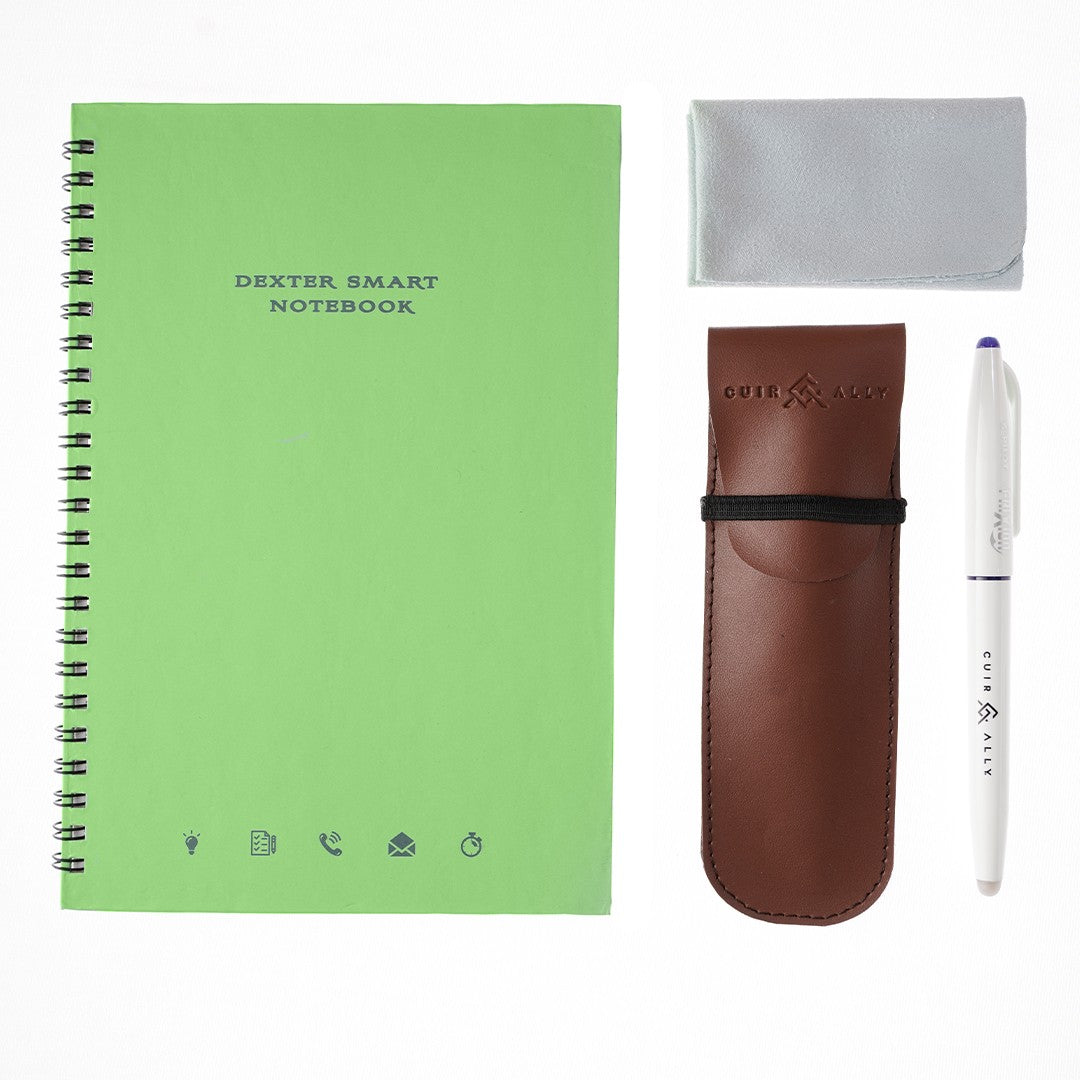 Dexter Erasable & Reusable Eco-Friendly Notebook Cuir Ally