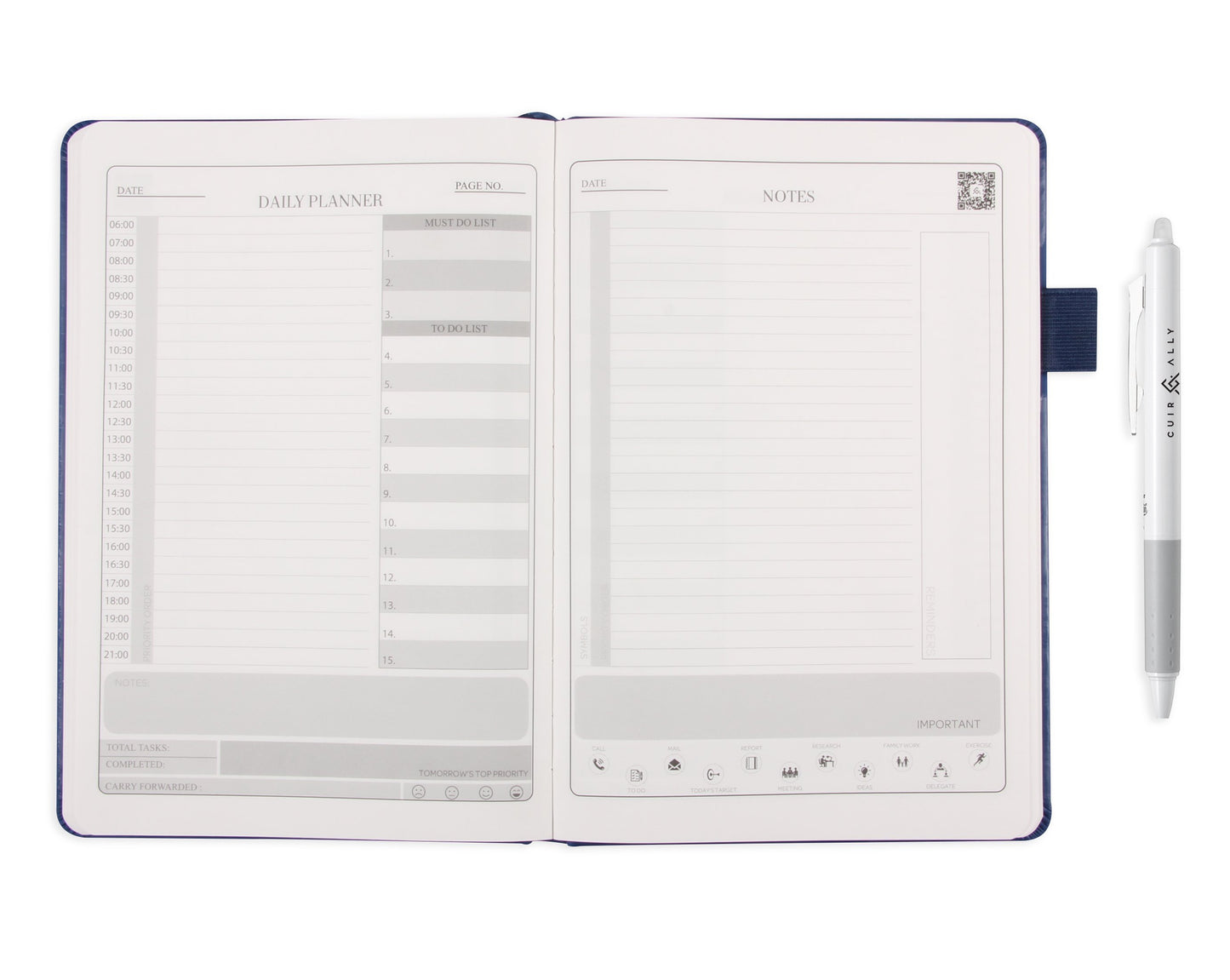 Dexter Erasable & Reusable Eco-Friendly Notebook - Cuir Ally Smart Goods