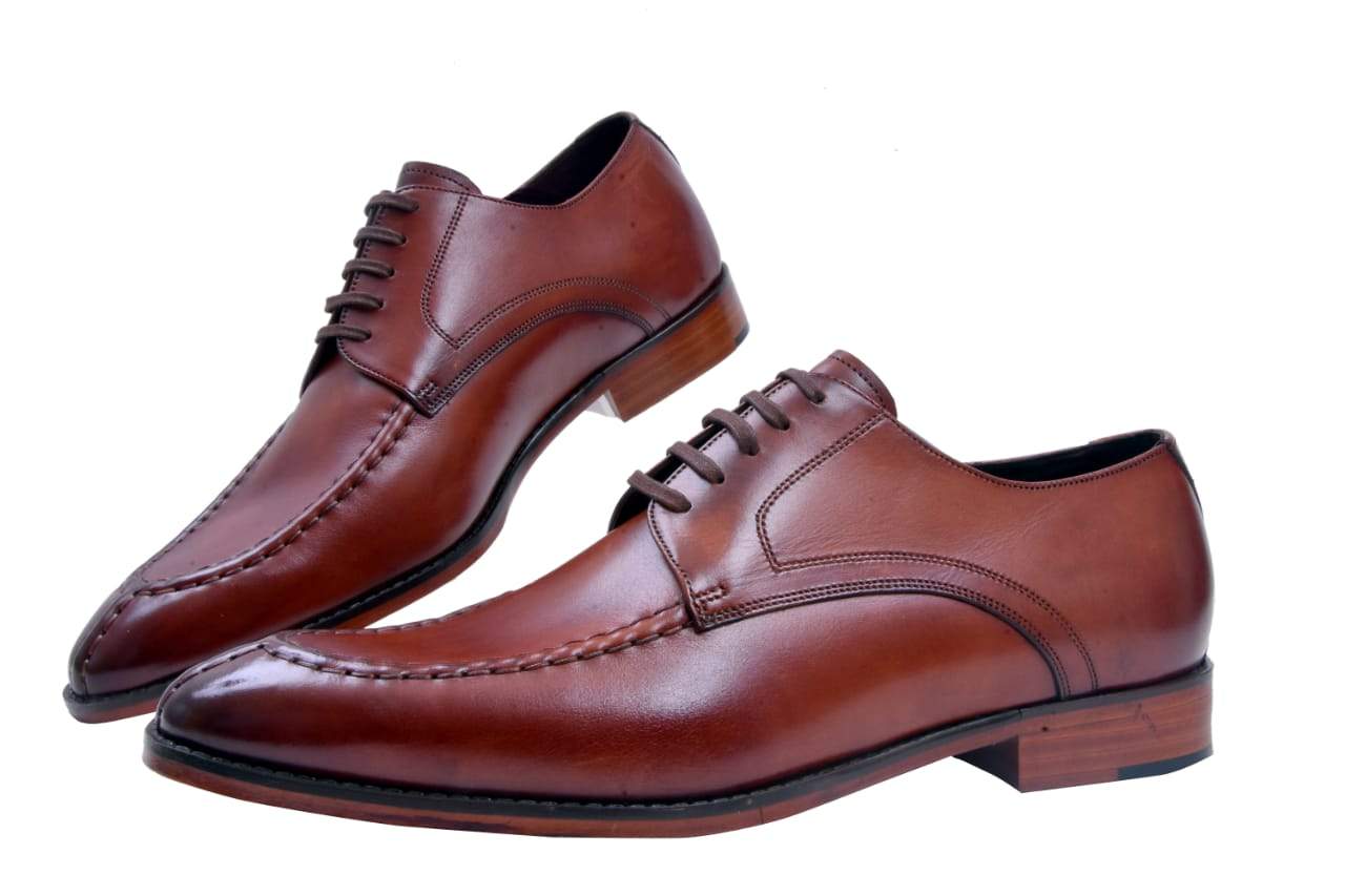 Mocc Derby Leather Shoes Cuir Ally Smart Goods