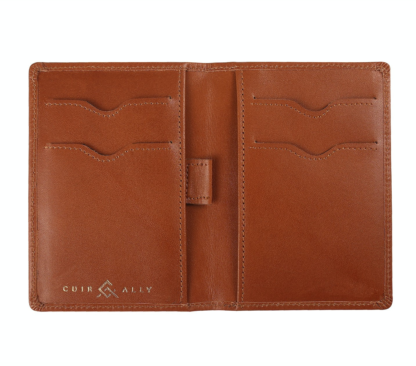 Slim Card Holder Wallet Cuir Ally