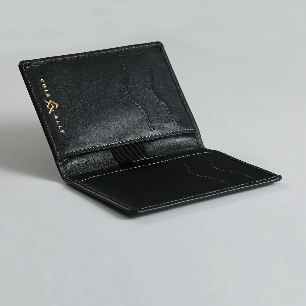 Slim Card Holder Wallet Cuir Ally