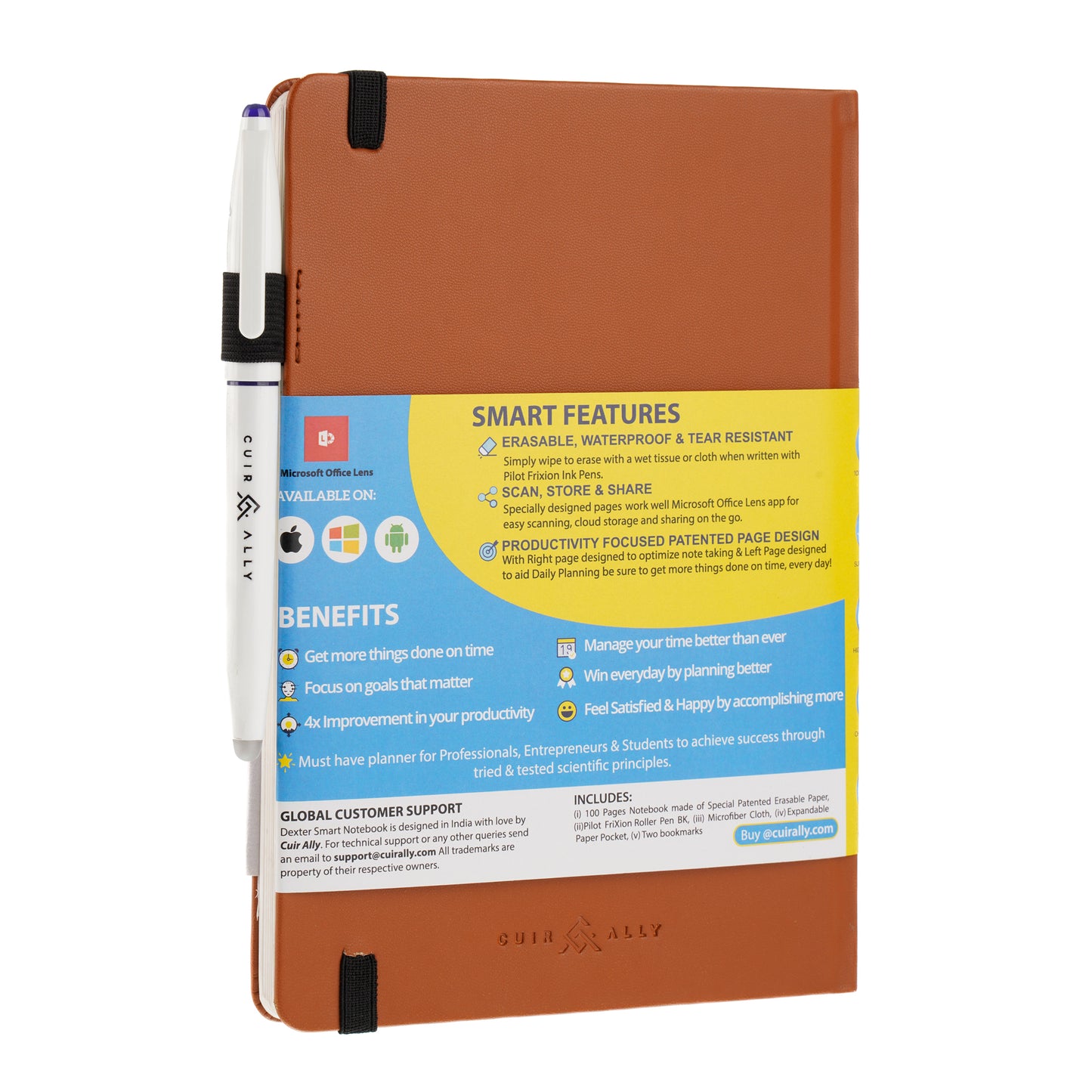 Premium A5 Hardbound - Dexter Erasable & Reusable Eco-Friendly Notebook