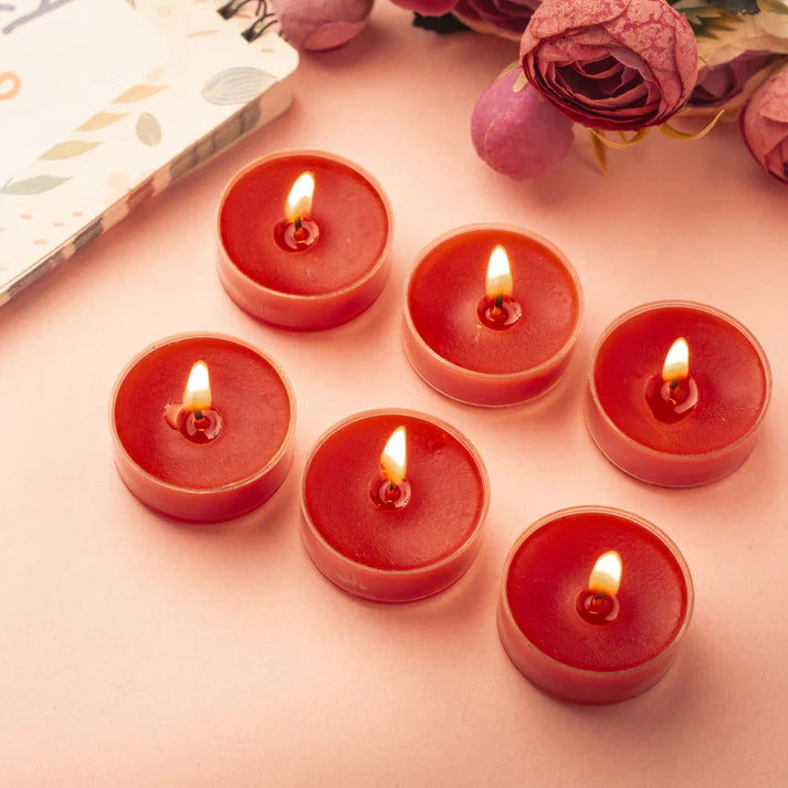 Aura Decor Candels Acrylic Tealight Candle