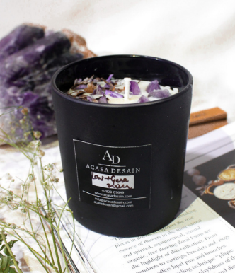 Amethyst lavender dream candle