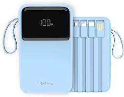 LifeLong Home Appliances Compact Pocket Size Power Bank 10000mAh