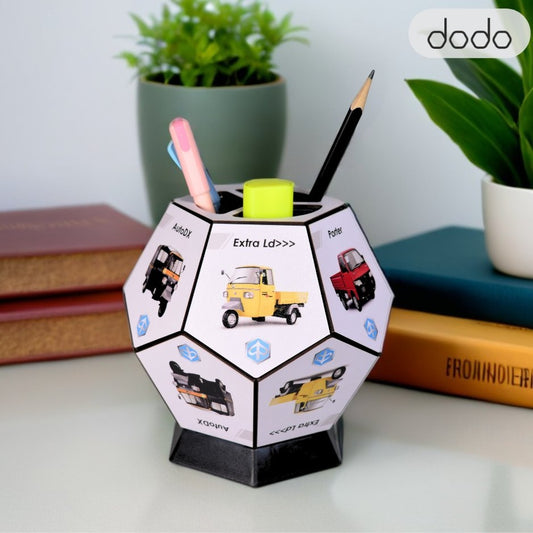 Bluemark Dodo Wooden Rotating Pen Stand