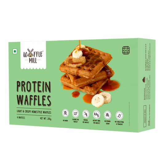 Waffle Mill Eatable Frozen Waffles - Protein