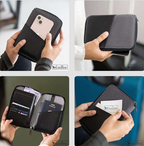 The Back Bencher HENRY TRAVEL WALLET