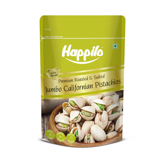 Happilo Jumbo Roasted & Salted Californian Pistachios