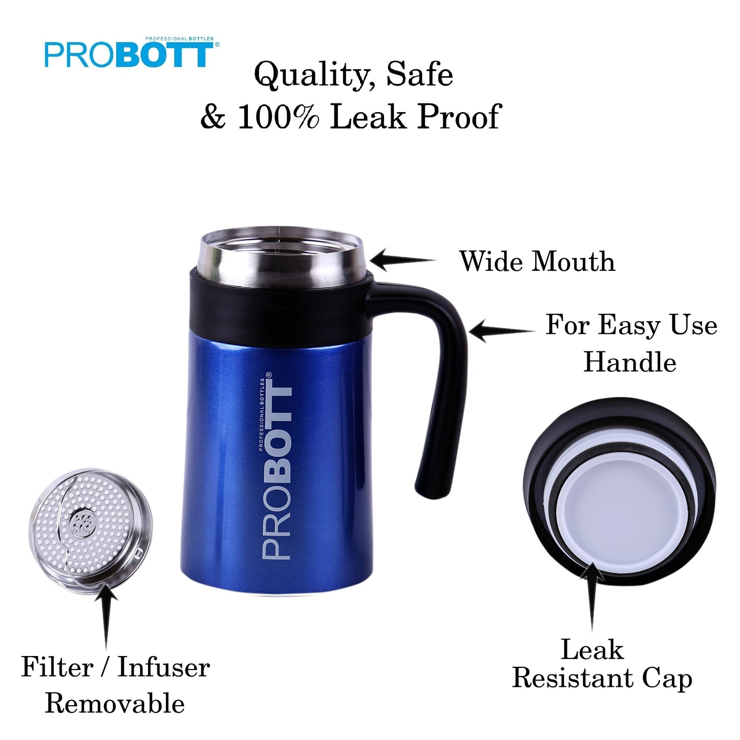 Probott Bottle JAZZ VACUUM Mug