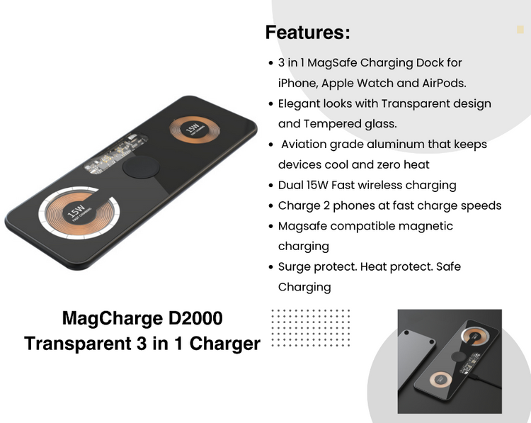 Sevenaire Mag Charge 3 in 1
