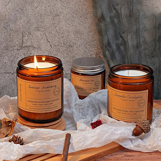 A Wax Studio Medium Jar Candle (T2CRJ2, 80gm Soy Wax)