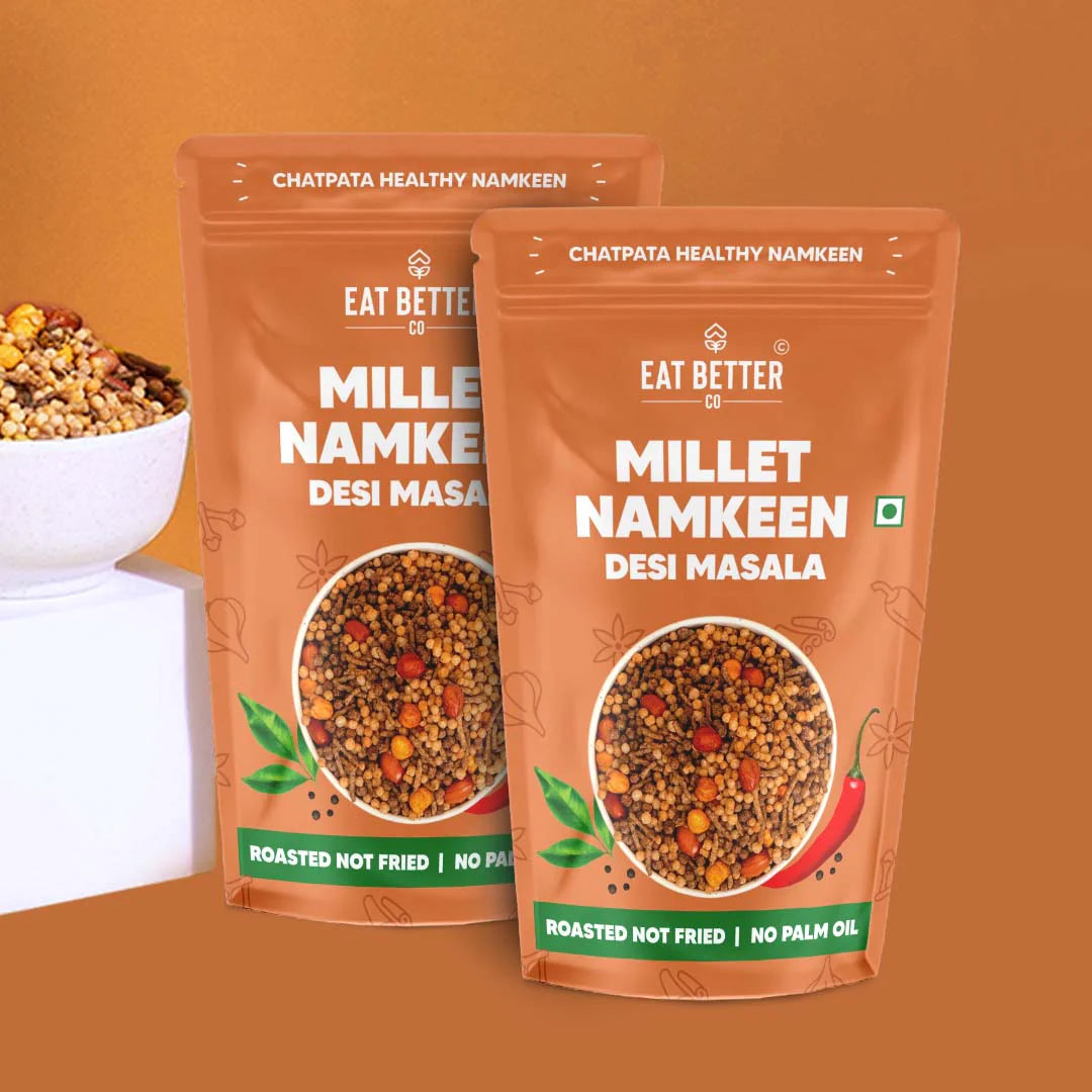 Eat Better Eatable Millet Namkeen - Desi Masala