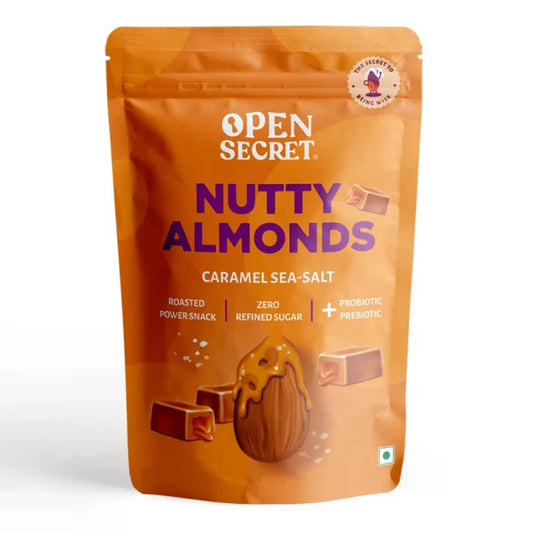 Open Secret Eatable Nutty Almonds Caramel Sea Salt