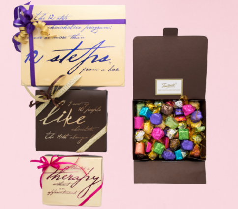 Fantasie plain & nuts assorted chocolates gift box