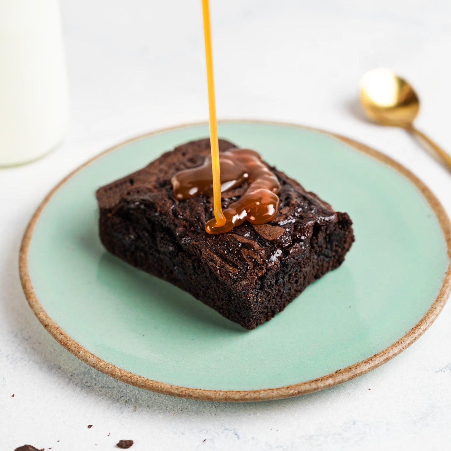 Brownie Heaven Salted Caramel Fudge Brownie