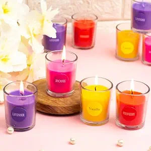 A Wax Studio Small Votive Candle (T2CRV2, Colour, 45gm)