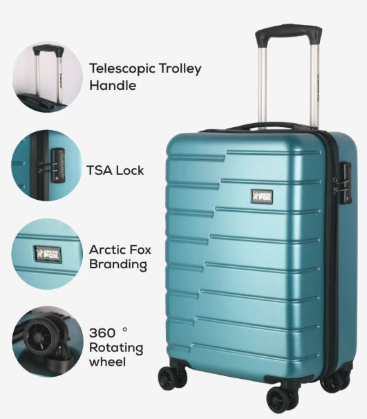 Arctic Fox Sparrow Trolley Bag 20"