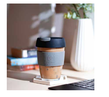 Tint Cup Borosilicate Glass Coffee Mug