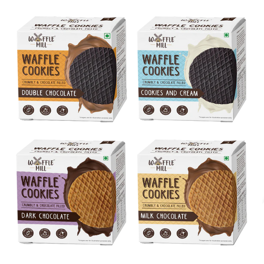 Waffle Mill Eatable Waffle Cookies