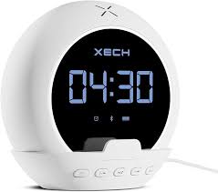 XECH Electronics Ellipse Speaker & Digital Clock