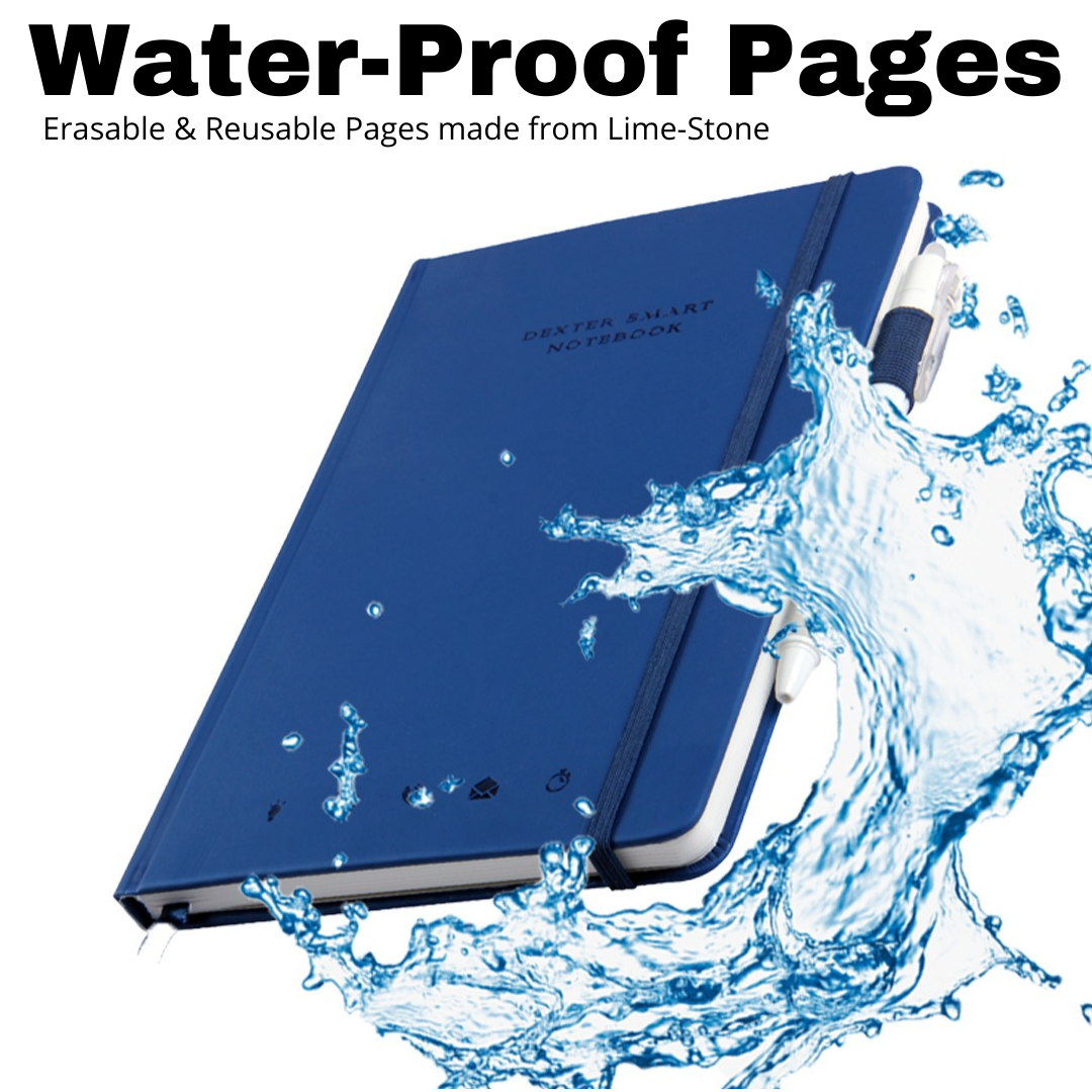 A6 Pocket Size - Spiral Bound - Dexter Erasable & Reusable Eco-Friendly Notebook