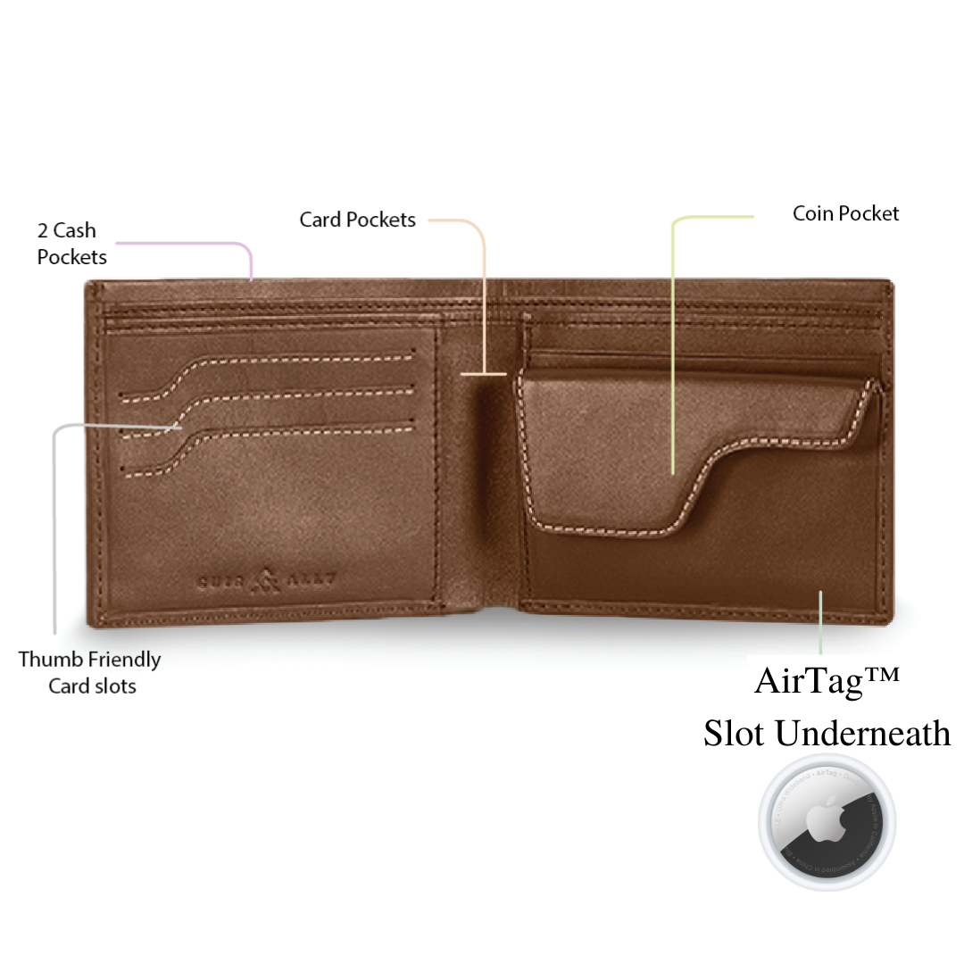 (AirTag Compatible) Explorer Smart Wallet