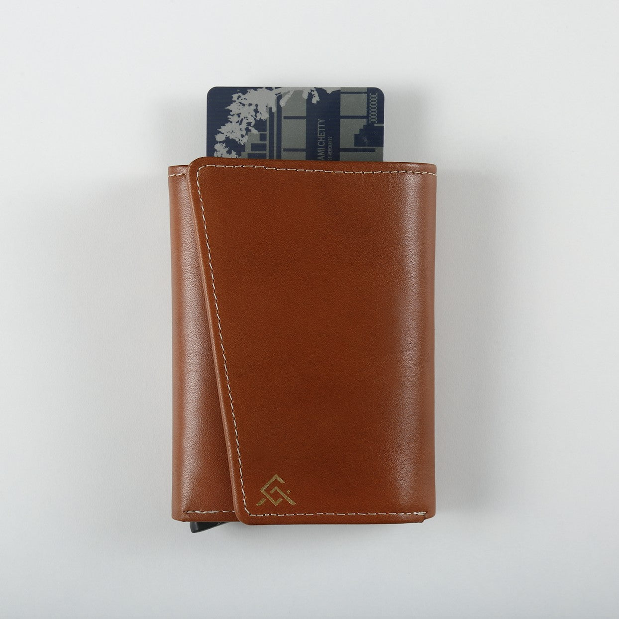 Card Stacker Tri-Fold Wallet Cuir Ally