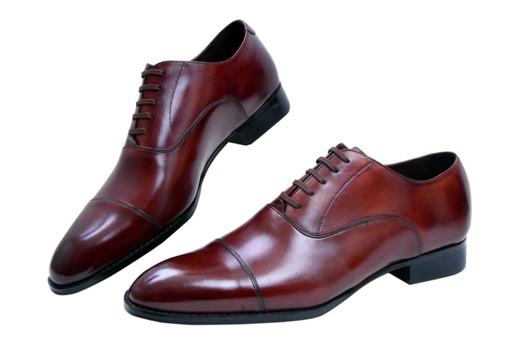 Classic Plain Derby Leather Shoes Cuir Ally Smart Goods