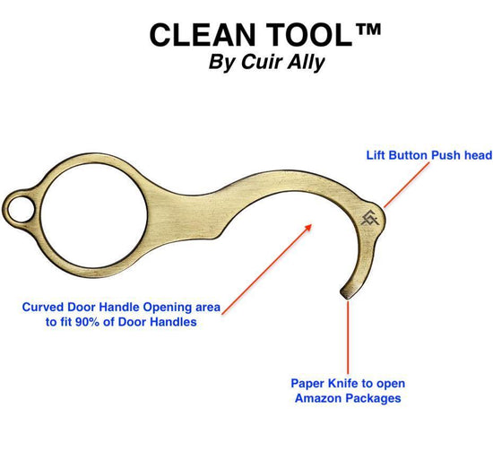 Clean Tool? - Original Indian Design - Cuir Ally Smart Goods