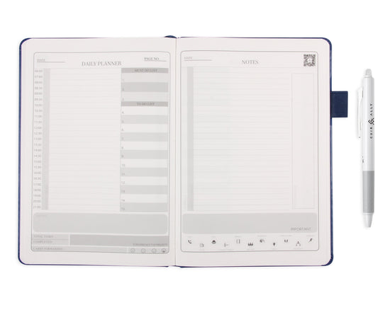 Dexter Erasable & Reusable Eco-Friendly Notebook - Cuir Ally Smart Goods