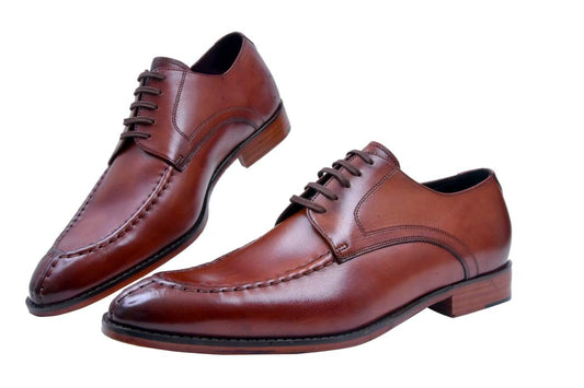 Mocc Derby Leather Shoes Cuir Ally Smart Goods