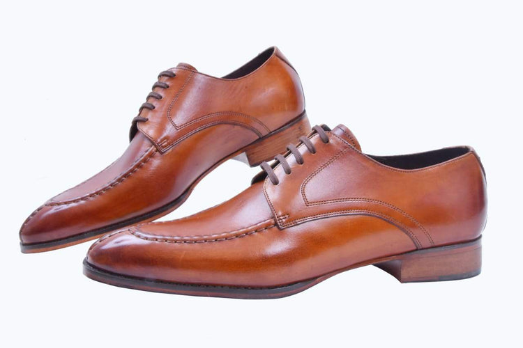 Mocc Derby Leather Shoes Cuir Ally Smart Goods