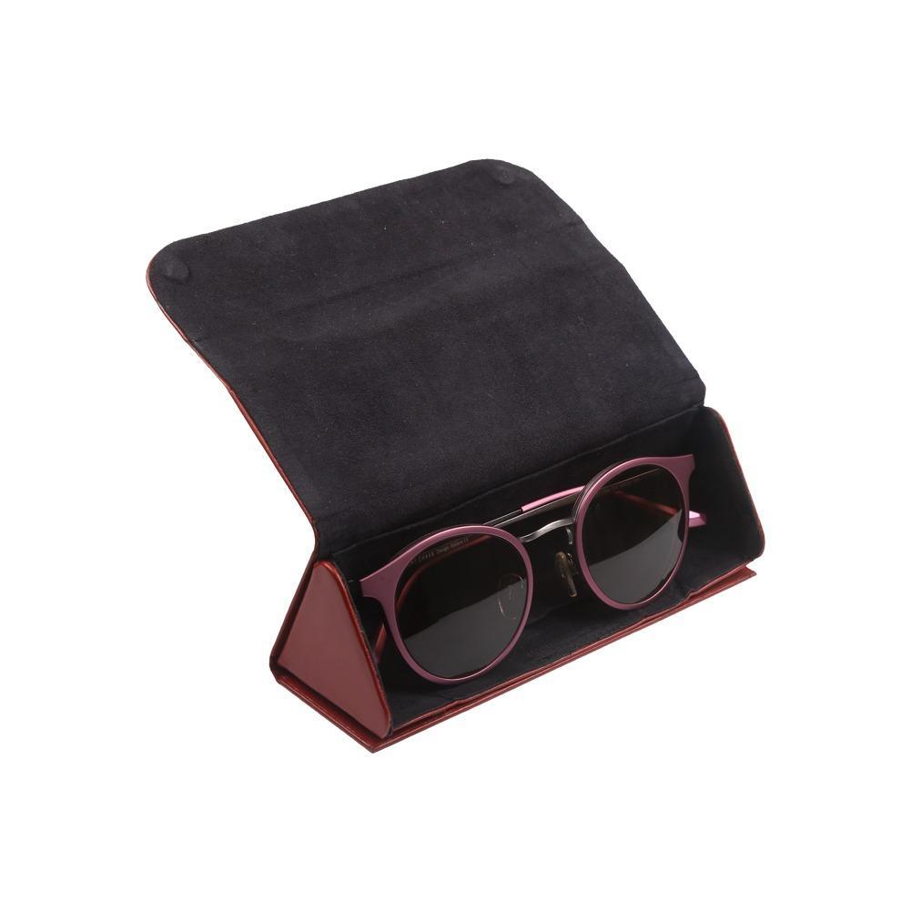 Occula - Flat Folding Specs/Sunglass Holder (Leather) - Cuir Ally Smart Goods